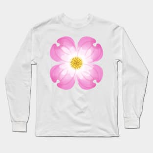 pink dogwood Long Sleeve T-Shirt